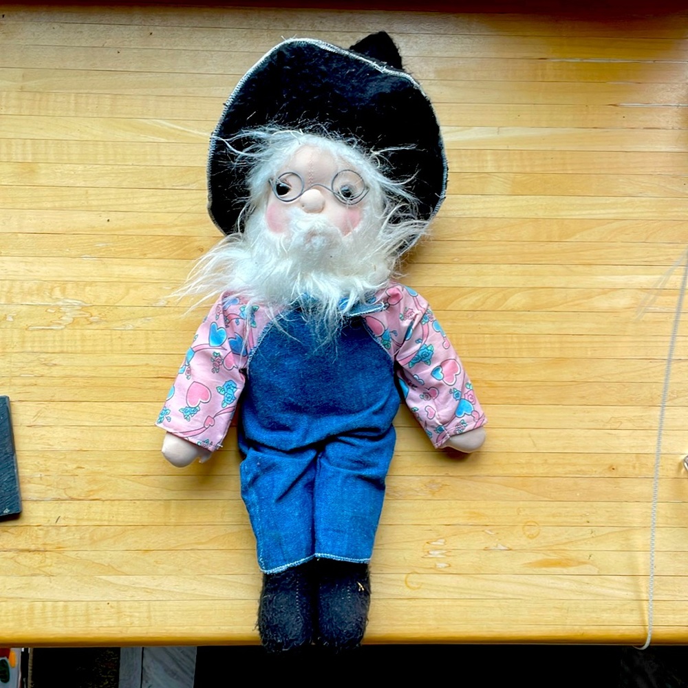 Old Man Soft doll